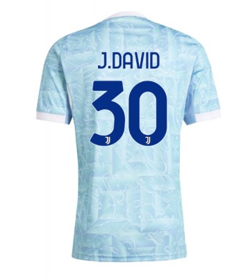 Juventus Jonathan David #30 Bortatröja 2025-26 Kortärmad